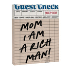 Mom i am a rich man Canvas Print Gallery Image 6