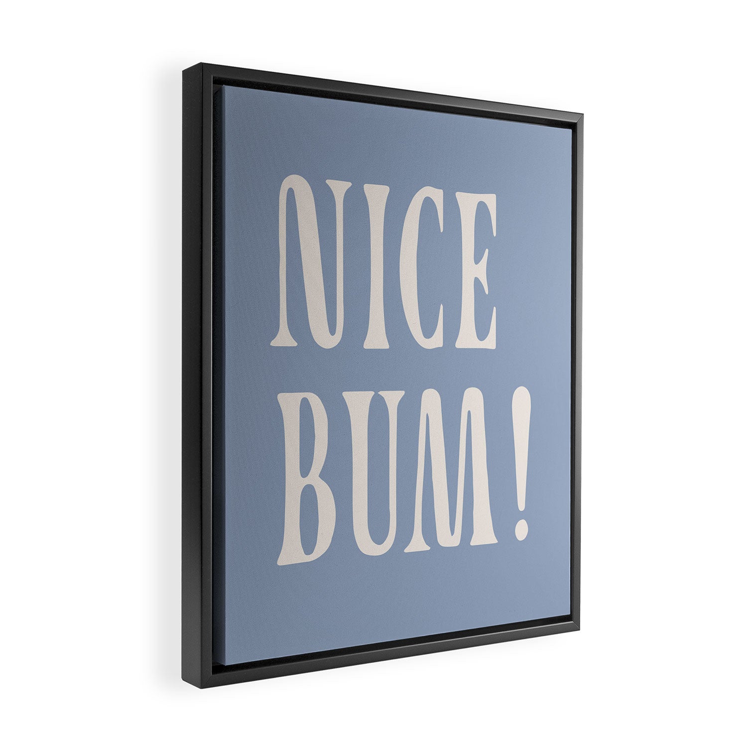nice bum Framed Canvas Print Gallery Image 2