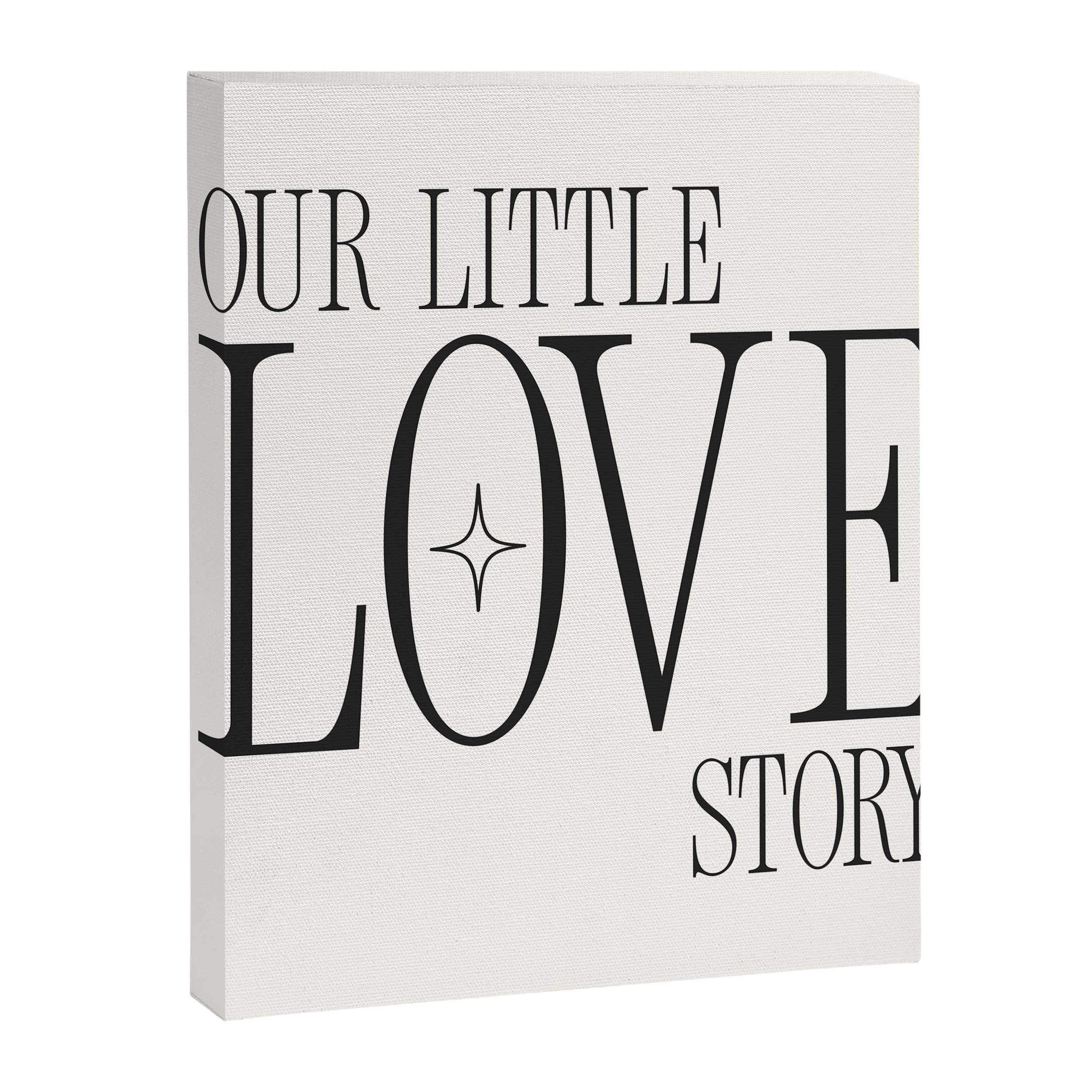 Our little love story Canvas Print Gallery Image 6