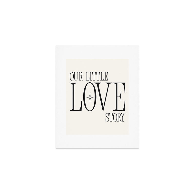 Our little love story Art Print Gallery Image 1