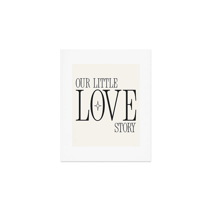 Our little love story Art Print Gallery Image 1