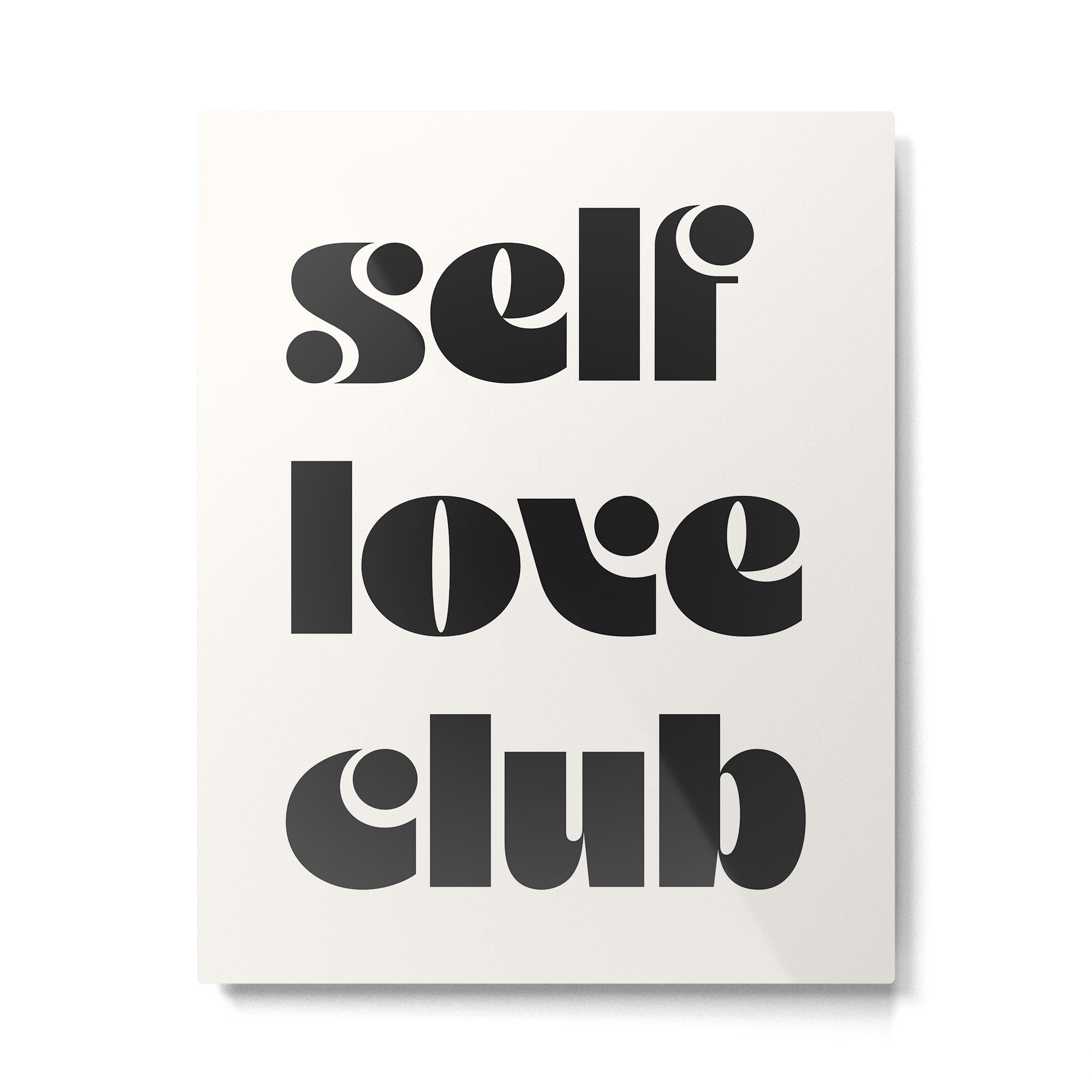 "self love club" Metal Print Gallery Image 4