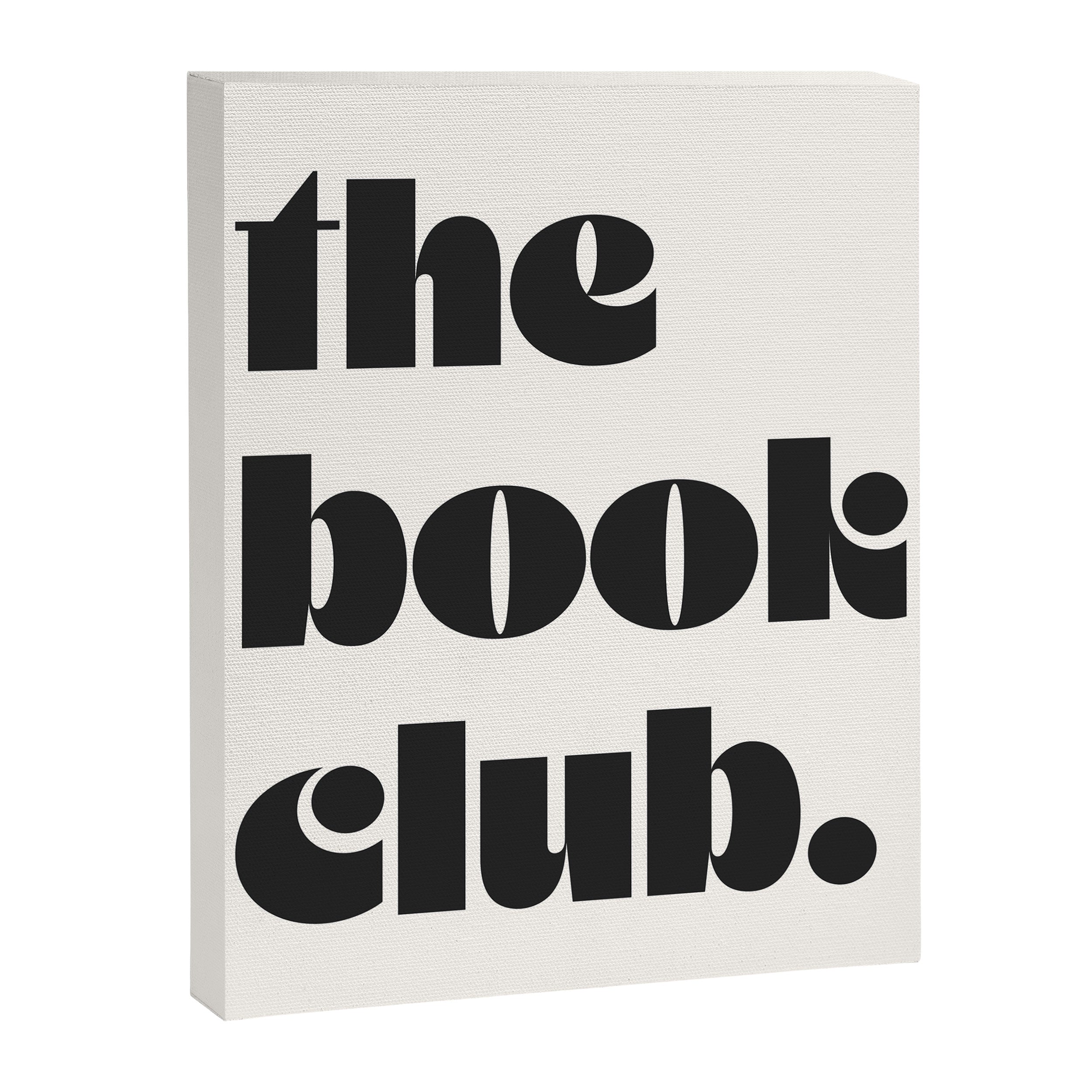 the book club. Canvas Print Gallery Image 6