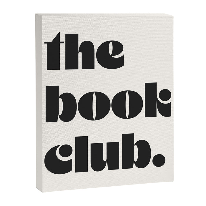 the book club. Canvas Print Gallery Image 1