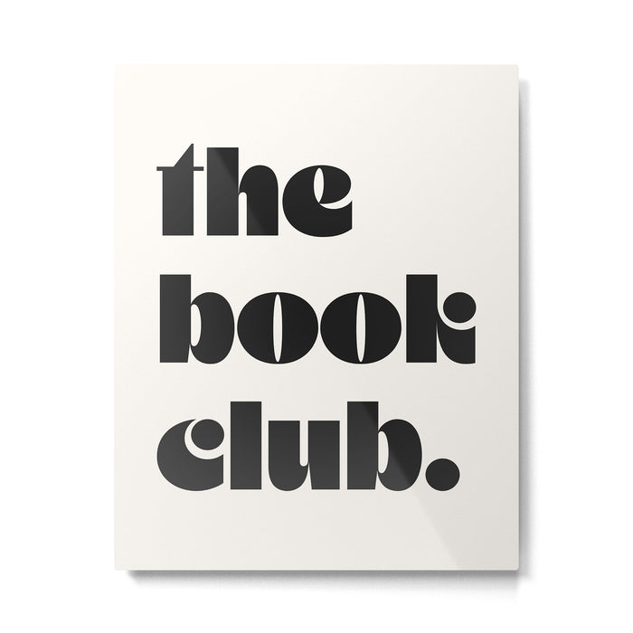 the book club. Metal Print Gallery Image 1