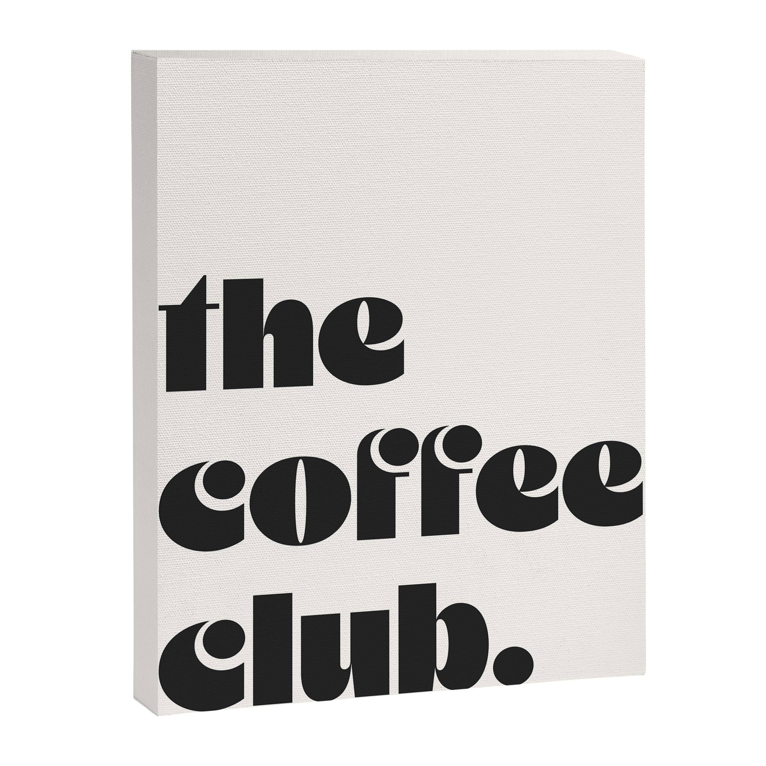 the coffee club. Canvas Print Gallery Image 6