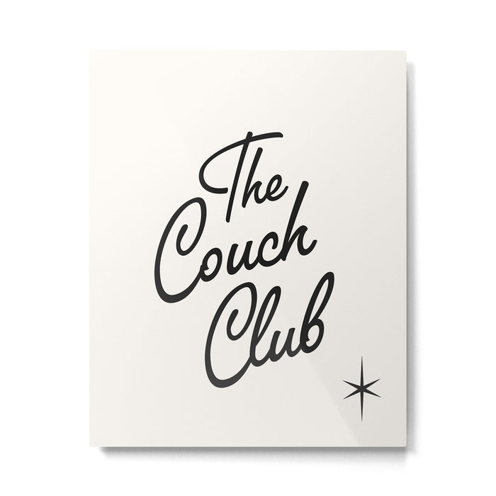 The couch club Metal Print Gallery Image 1