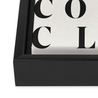 The couch club Framed Canvas Print Gallery Image 3