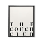 The couch club Framed Canvas Print Gallery Image 6