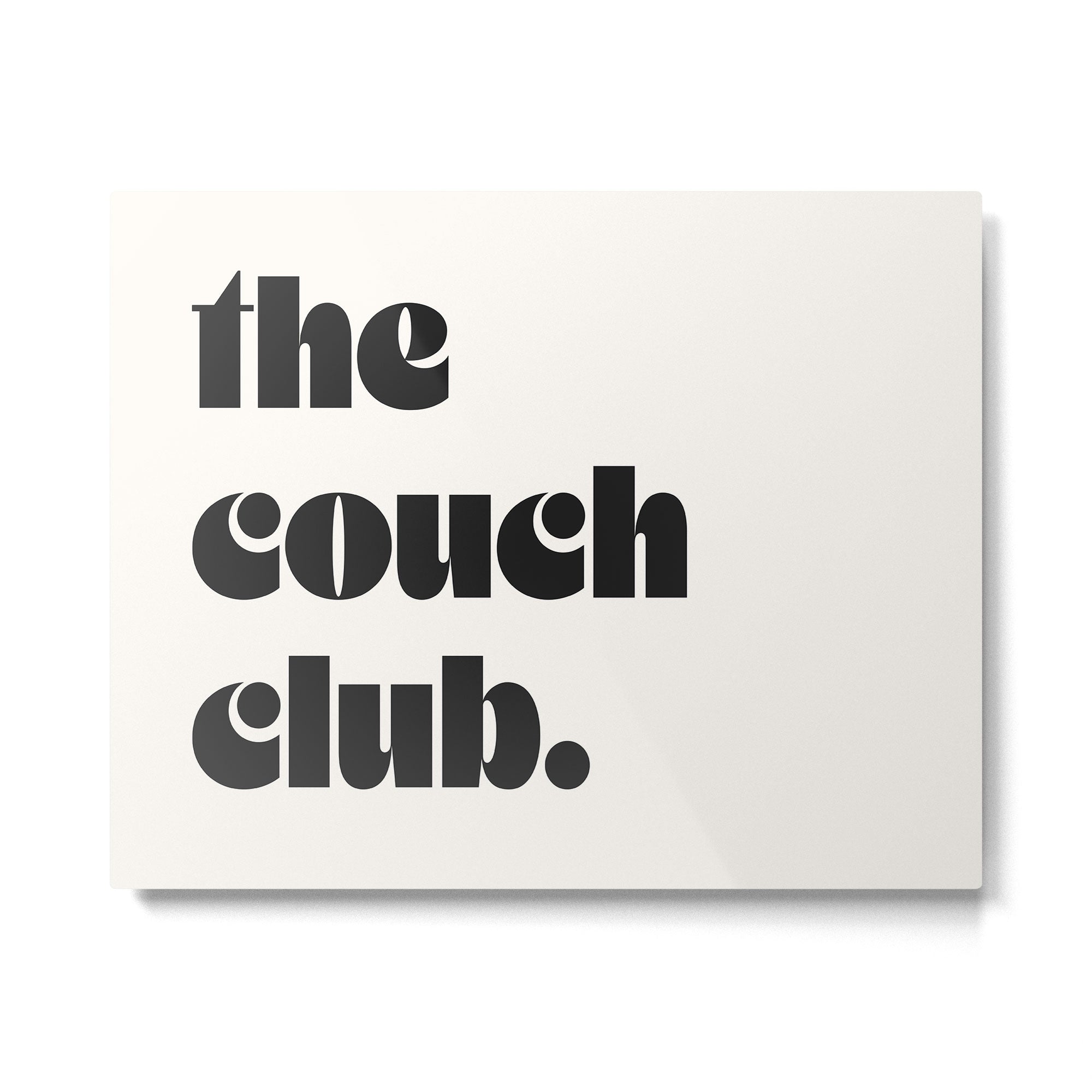 the couch club. Metal Print Gallery Image 4