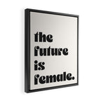 the future is female. Framed Canvas Print Gallery Image 2