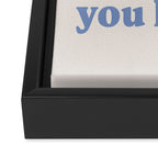 the words you speak become the house you live in. Framed Canvas Print Gallery Image 3