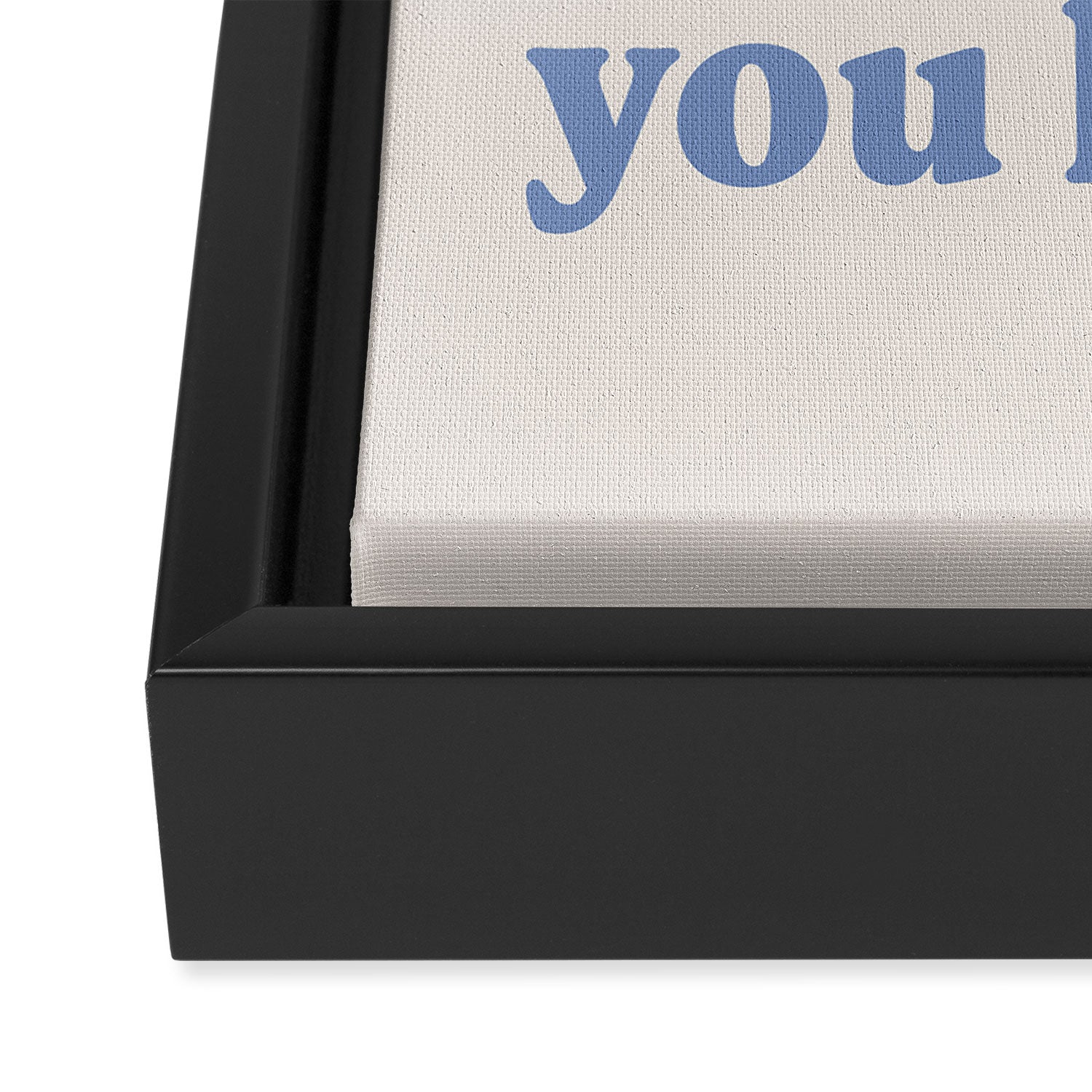 the words you speak become the house you live in. Framed Canvas Print Gallery Image 3