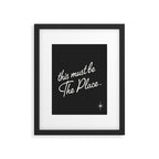This must be the place Framed Art Print Gallery Image 4