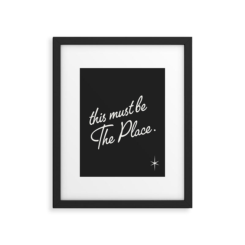 This must be the place Framed Art Print Gallery Image 4
