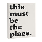 this must be the place. Canvas Print Gallery Image 3