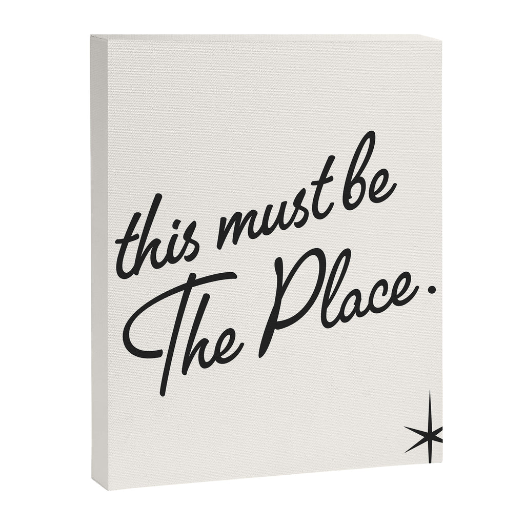 this must be the place Canvas Print Gallery Image 3