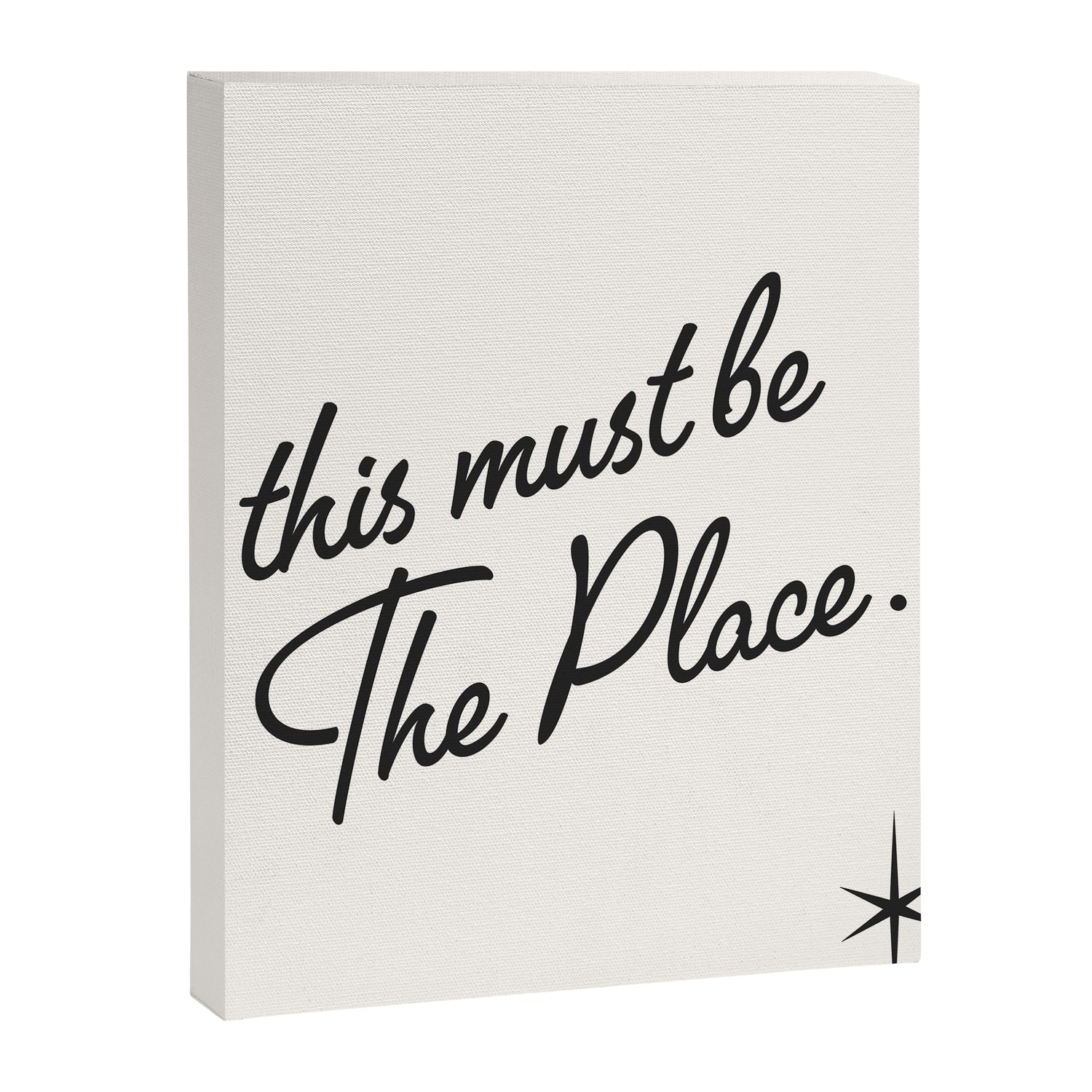this must be the place Canvas Print Gallery Image 3