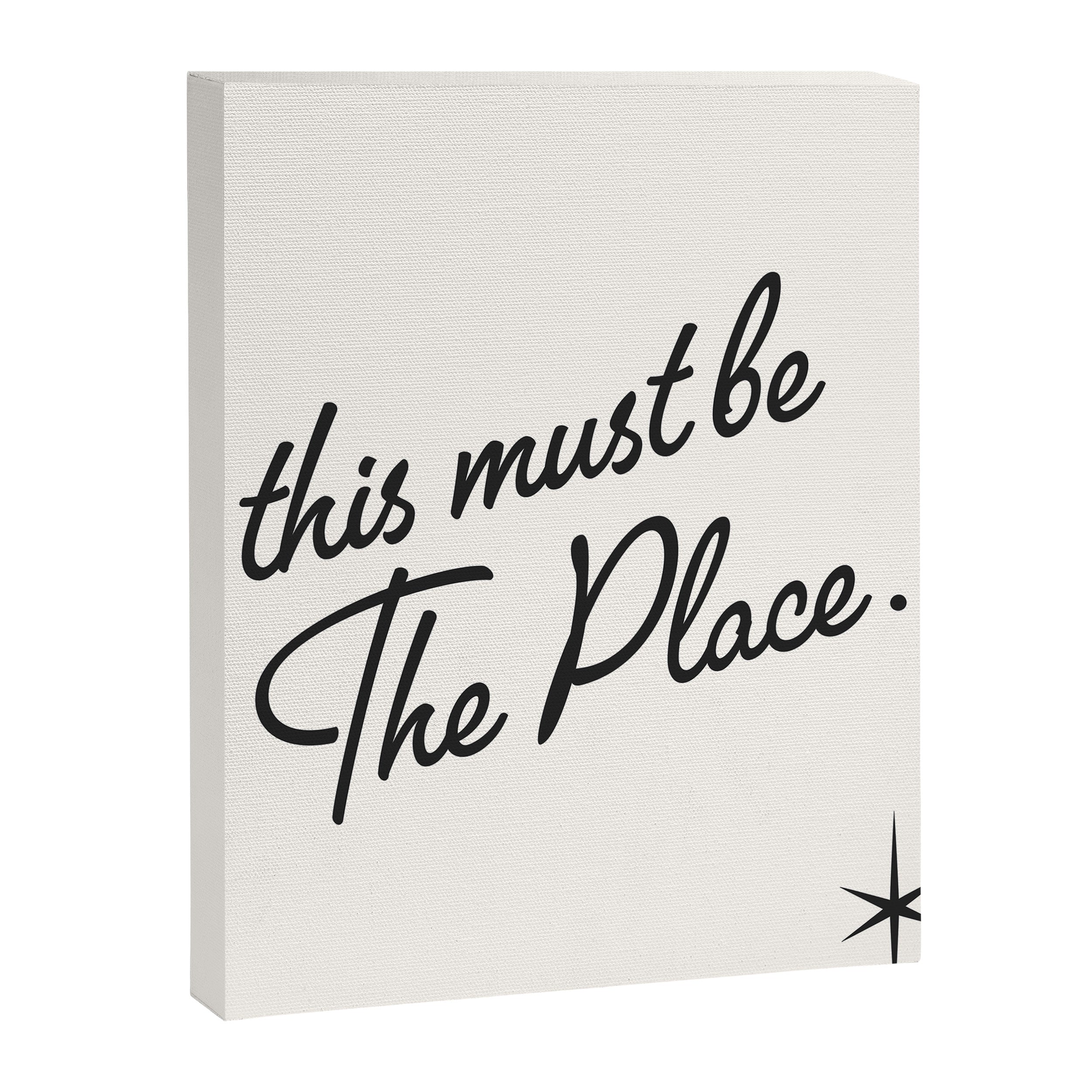 this must be the place Canvas Print Gallery Image 3
