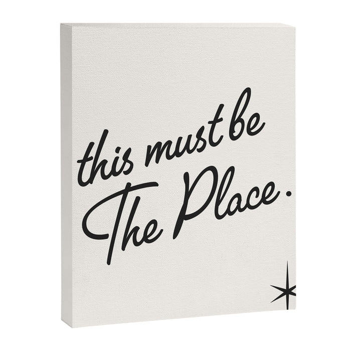 this must be the place Canvas Print Gallery Image 1