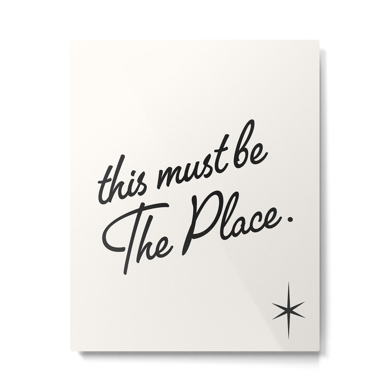 this must be the place Metal Print Gallery Image 4