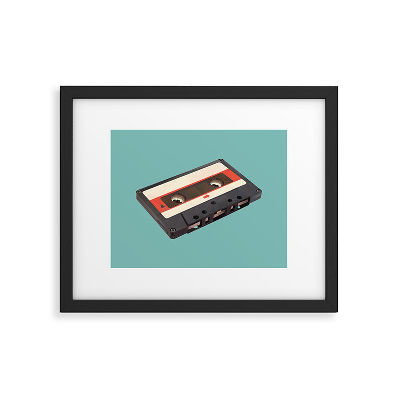 Cassette Tape Polygon Art Framed Art Print Gallery Image 5