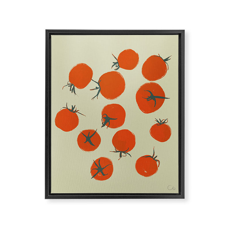 Dozen Pomodoros Framed Canvas Print Gallery Image 3