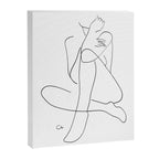 Figure Study Canvas Print Gallery Image 6