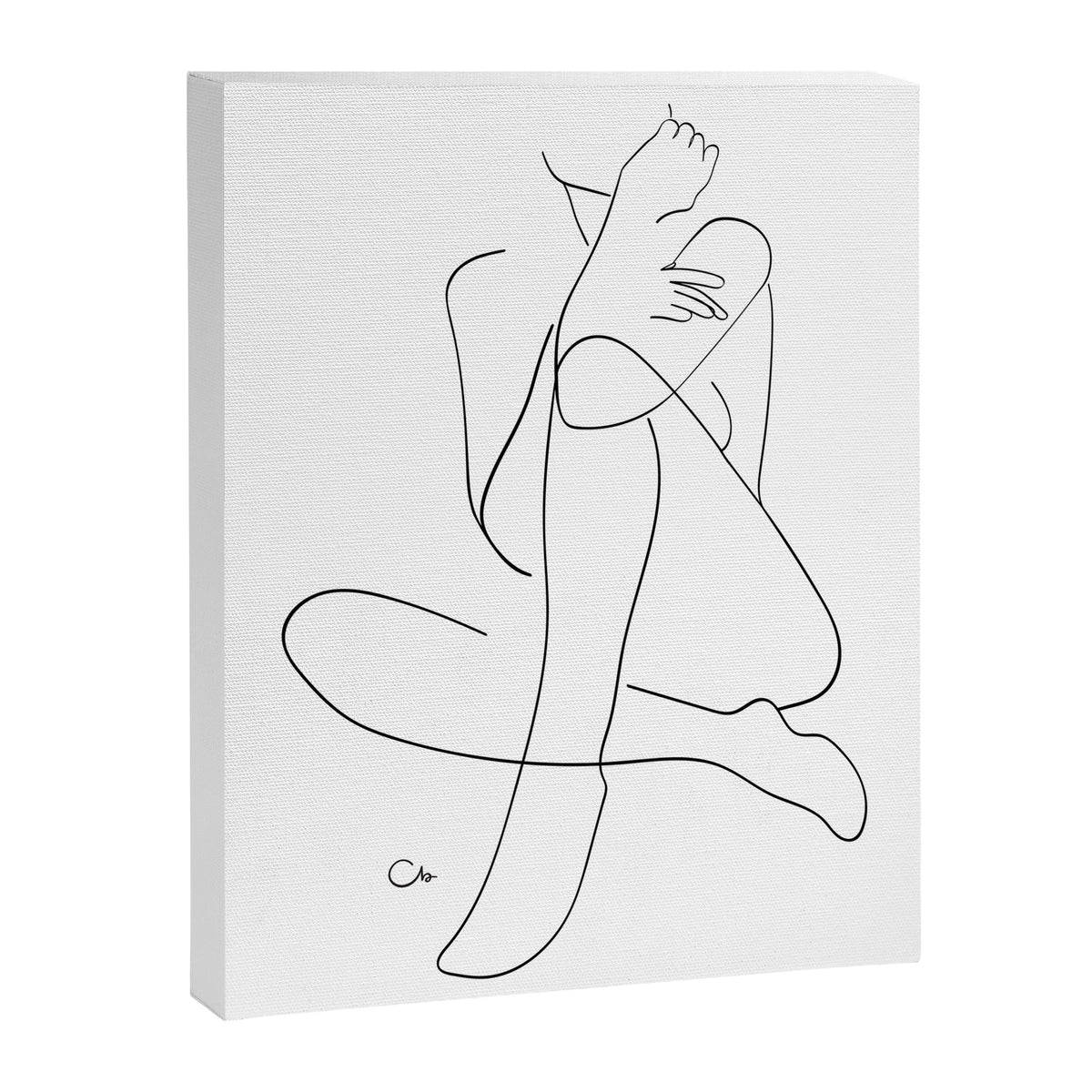 Figure Study Canvas Print Gallery Image 6