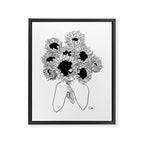Hide Away Framed Canvas Print Gallery Image 6