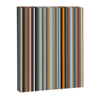 Nordic Stripes Vertical Pattern Canvas Print Gallery Image 8