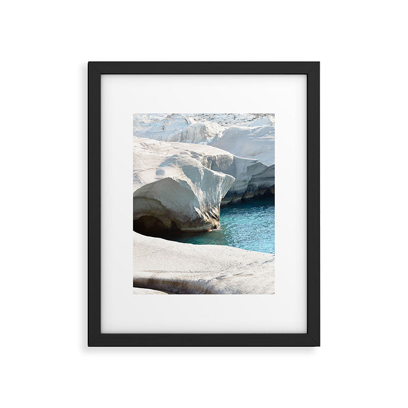 Milos Sarakiniko Beach Framed Art Print Gallery Image 6