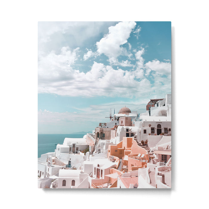 Santorini, Oia Metal Print Gallery Image 1