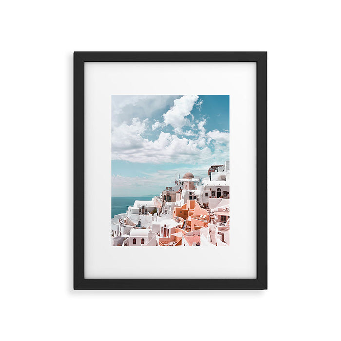 Santorini, Oia Framed Art Print Gallery Image 1