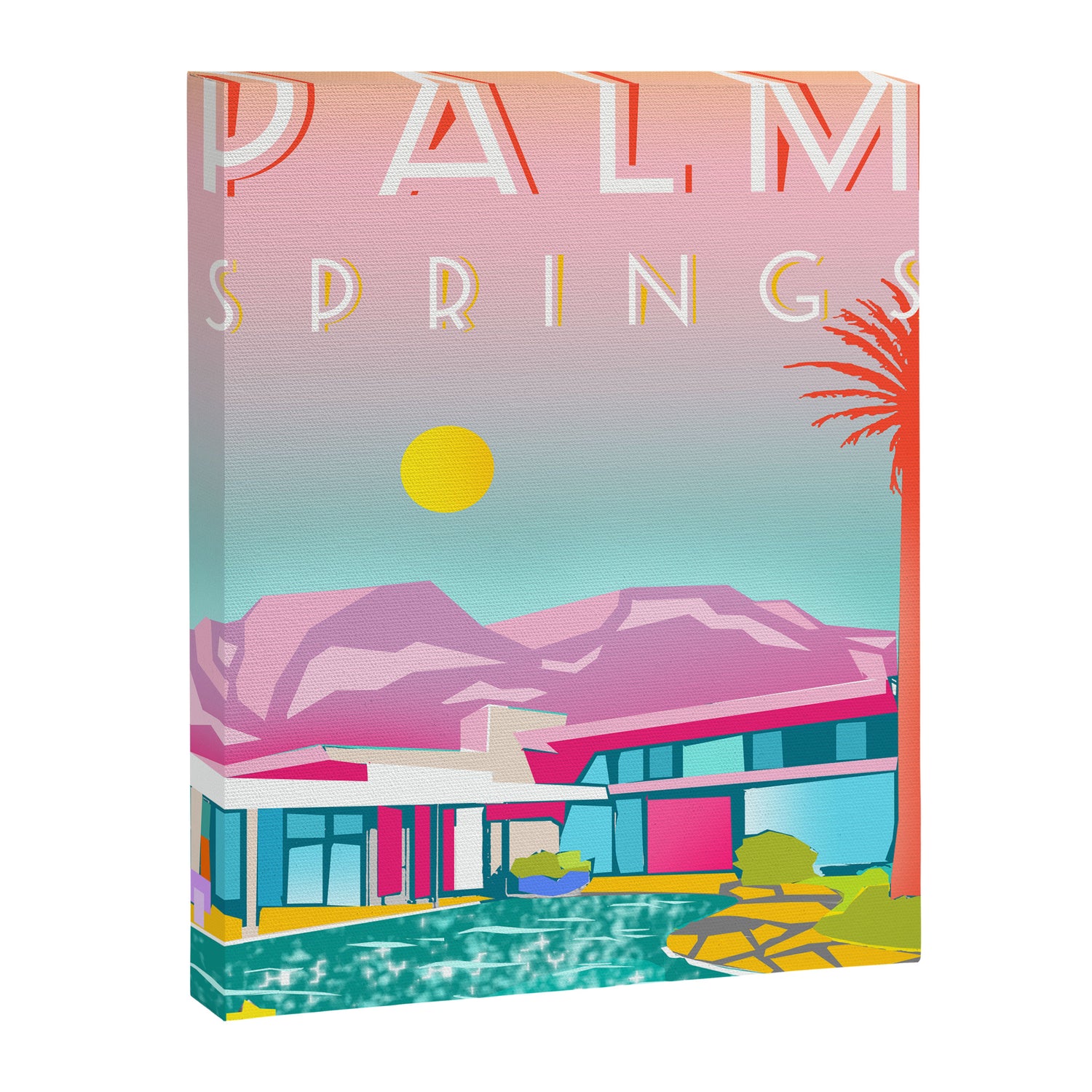PALM SPRINGS Canvas Print Gallery Image 3