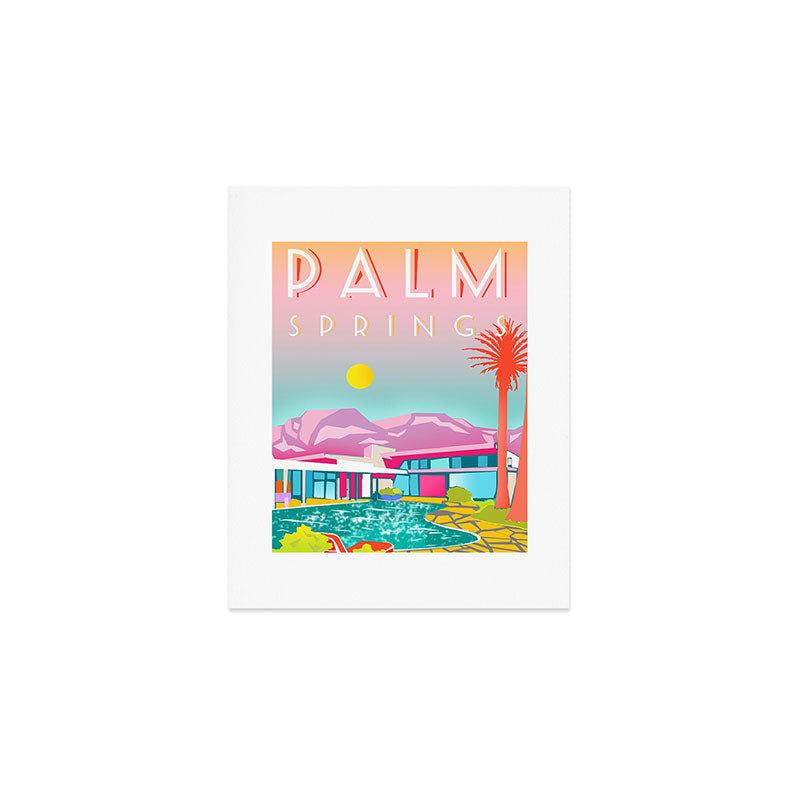PALM SPRINGS Art Print Gallery Image 1