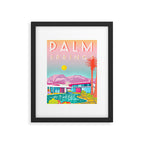 PALM SPRINGS Framed Art Print Gallery Image 4