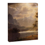 Estes Park Colorado 1869 By Albert Bierstadt | Reproduction Painting Canvas Print Gallery Image 6