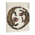 Japanese Tigers by Taguchi Tomoki 1860-1869 - Tiger Canvas Print Gallery Image 6