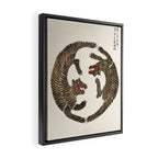 Japanese Tigers by Taguchi Tomoki 1860-1869 - Tiger Framed Canvas Print Gallery Image 2
