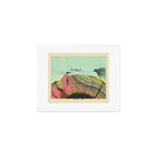 Landscape Painting, Cool Designs, Trippy Art, Mountain Painting, Scientific Poster - Geology Art Print Gallery Image 1
