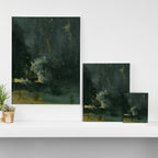 Nocturne In Black And Gold The Falling Rocket By James Mcneill Whistler Canvas Print Gallery Image 3