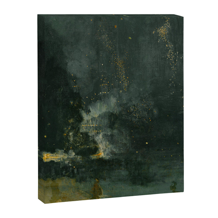 Nocturne In Black And Gold The Falling Rocket By James Mcneill Whistler Canvas Print Gallery Image 1