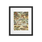 Reptiles II by Adolphe Millot // XL 19th Century Snakes Lizards Alligators Science Textbook Artwork Framed Art Print Gallery Image 6