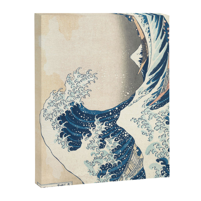 The Great Wave Off Kanagawa by Katsushika Hokusai Thirty Six Views of Mount Fuji - The Great Wave Canvas Print Gallery Image 1