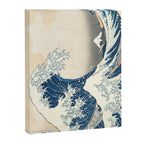 The Great Wave Off Kanagawa by Katsushika Hokusai Thirty Six Views of Mount Fuji - The Great Wave Canvas Print Gallery Image 3