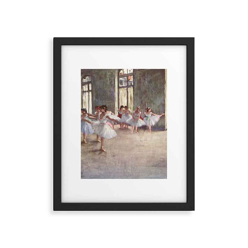 The Rehearsal By Edgar Degas | Reproduction | Famous French Painter Framed Art Print Gallery Image 5