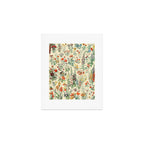 Wildflower Diagram // Fleurs II by Adolphe Millot XL 19th Century Science Textbook Artwork Art Print Gallery Image 1