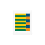 1970s Retro Stripes Art Print Gallery Image 1