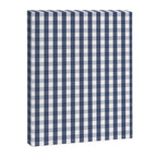 Southern Navy Gingham Canvas Print Gallery Image 8